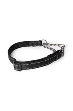 Load image into Gallery viewer, Midnight Black Martingale Collar - Chain
