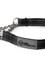 Load image into Gallery viewer, Midnight Black Martingale Collar - Chain
