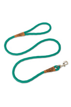Load image into Gallery viewer, Rope Dog Lead - Coastal Teal - The Sasha
