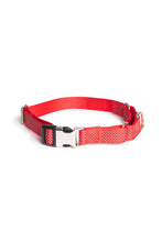 Load image into Gallery viewer, Velvet Red Martingale Collar - Buckle