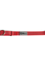 Load image into Gallery viewer, Velvet Red Martingale Collar - Buckle