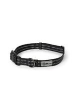 Load image into Gallery viewer, Black nylon dog collar with plastic clip