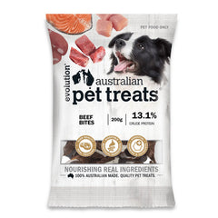 Evolution Dog Treats - Beef Bites 200gm