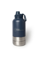 Load image into Gallery viewer, Dog Water Bottle With Bowls - Ocean Blue
