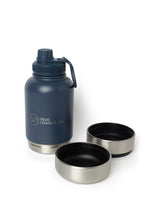 Load image into Gallery viewer, Dog Water Bottle With Bowls - Ocean Blue
