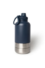 Load image into Gallery viewer, Dog Water Bottle With Bowls - Ocean Blue
