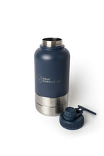 Load image into Gallery viewer, Dog Water Bottle With Bowls - Ocean Blue
