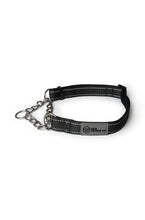 Load image into Gallery viewer, Midnight Black Martingale Collar - Chain
