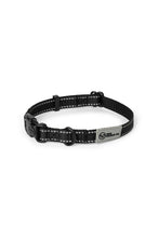 Load image into Gallery viewer, Black nylon dog collar with plastic clip
