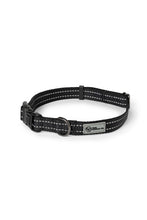 Load image into Gallery viewer, Black nylon dog collar with plastic clip
